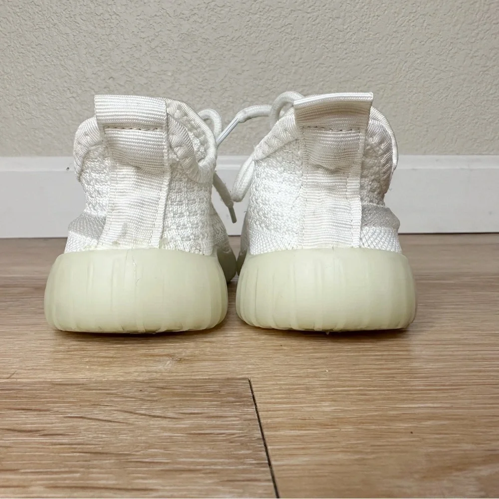 Kids Toddler Unisex Athleisure White Sneakers, Size 7